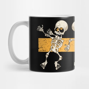 Funny 3 Dancing Skeleton Halloween Gift Mug